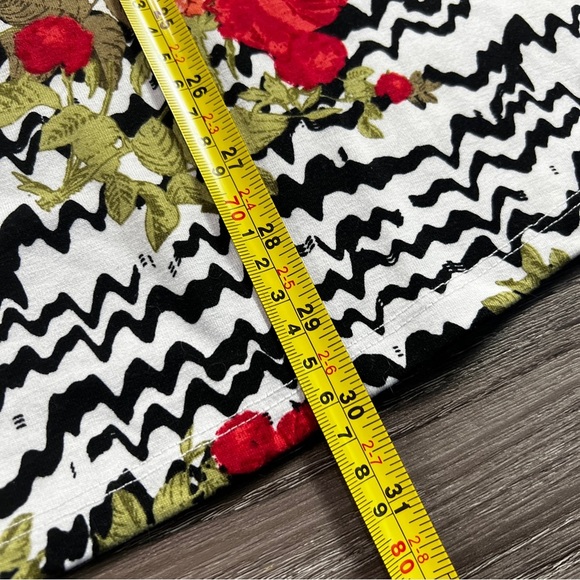 LulaRose Floral Chevron Dress - Picture 5 of 6